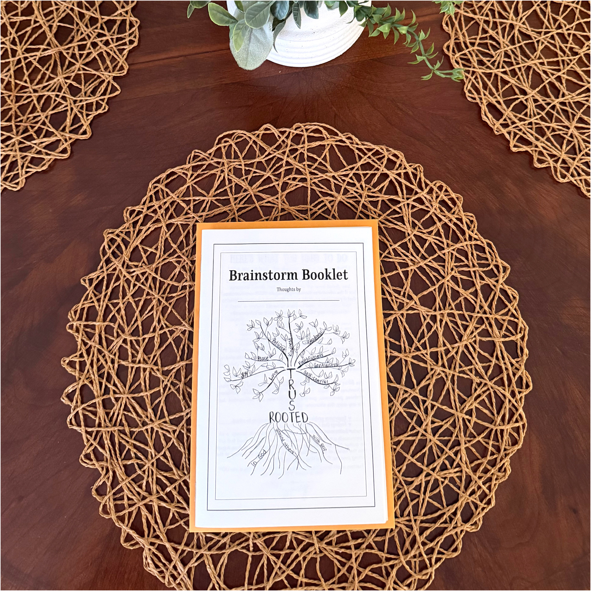 Brainstorm Booklet